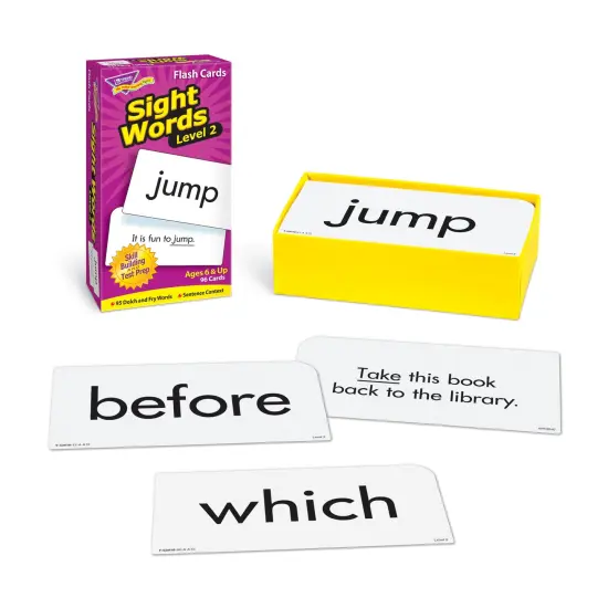 Sight Words &ndash; Level 2 Skill Drill Flash Cards, 3 Packs {5}