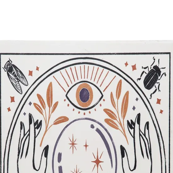 Magic Crystal Ball Halloween Wall Art 12 x 12 x 1 Inches. {3}