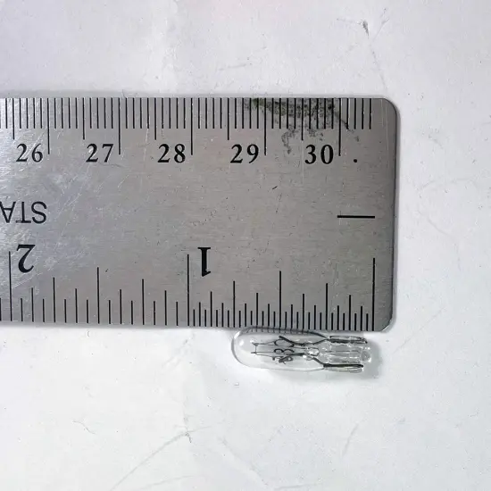 Satco S6901 - 1.12W 28V W2.1x4.9d #85 Sub Mini Wedge Indicator Miniature Bulb {3}