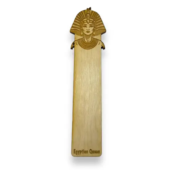 Bookmark - Egyptian Queen - Birch wood {1}