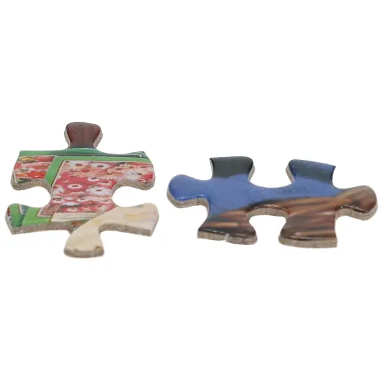 TDC Games C is for Chocolate Alphabet Mystery Jigsaw Puzzles (2) 500 pieces {6}