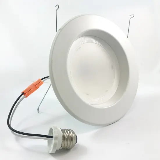 High Quality 5-6 in Recessed LED 12W 3000K Retrofit Downlight Kit - 100w eq. White {5}