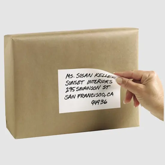 Avery Removable Labels, 4" x 6" Blank Labels, Laser/Inkjet Printable Labels, 40 Labels (5454) - 18 Pack {6}