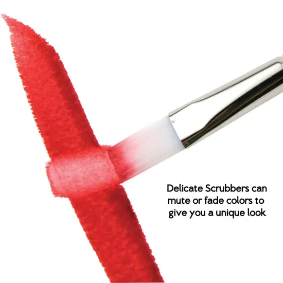 Creative Mark Scrubber Watercolor Brushes - Professional Watercolor Brushes for Scrubbing, Blotting, Re-Shaping Edges, and More! {7}