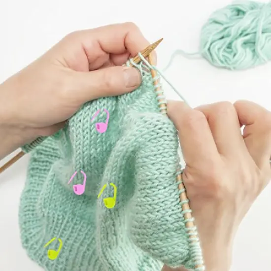 New Basic Knitting Tools Accessories Supplies with Case Knit Kit Lots {6}