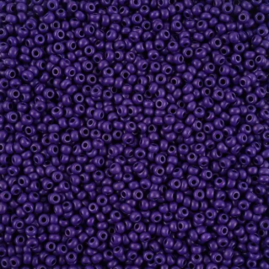 John Bead 8/0 Terra Intensive Matte Czech Glass Seed Beads, 500g Purple {1}