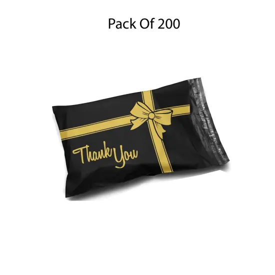 Poly Bag Mailer 10 x 13 Glossy Multi Design Envelopes | Premium Plastic Mailing & Courier Bags {1}