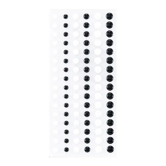 Spellbinders Dimensional Enamel Dots-Black & White {2}