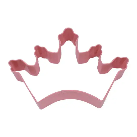 Crown Cookie Cutter (Pink, 5") {1}
