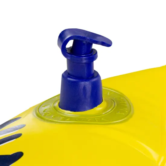 Pool Central 10-Inch Inflatable Yellow Swim Kid Step B Arm Floats - Set of 2 {6}