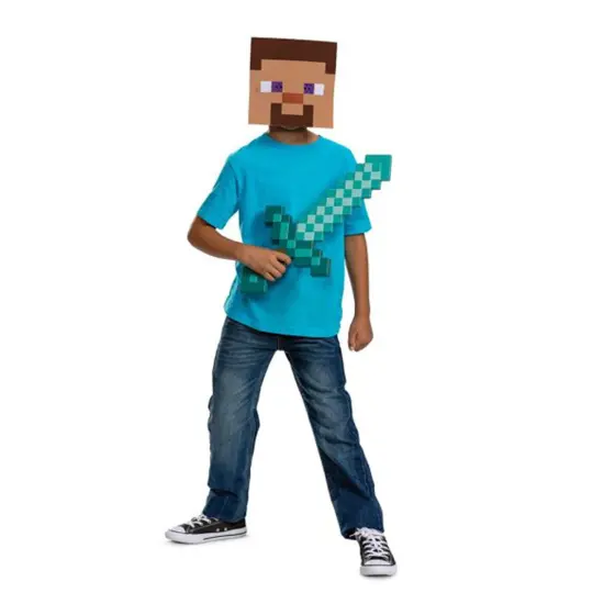 Minecraft Sword and Mask Child Accessory Set {3}