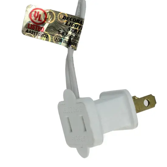 Vickerman LED Wide Angle Mini Commercial Grade Christmas Lights - Green - 50ct - 24' White Wire {3}