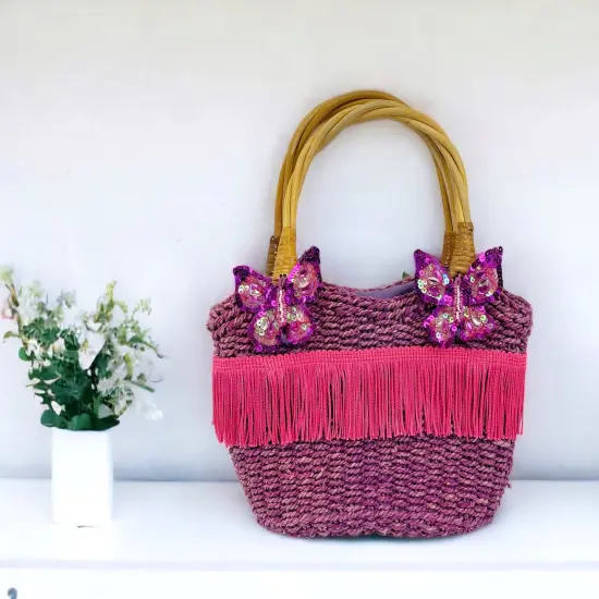 10 Yards of 2" Stretch Chainette Fringe Trim | 10 yard cut Hot Pink {5}