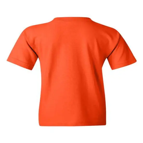 Gildan&reg; Heavy Cotton Youth Crewneck Short Sleeve T-Shirt - 5000B Orange {3}