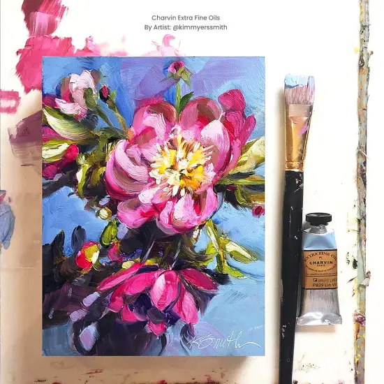 Charvin Extra Fine Oil Paints Amethyst Parma - 60, 120, 150 {4}