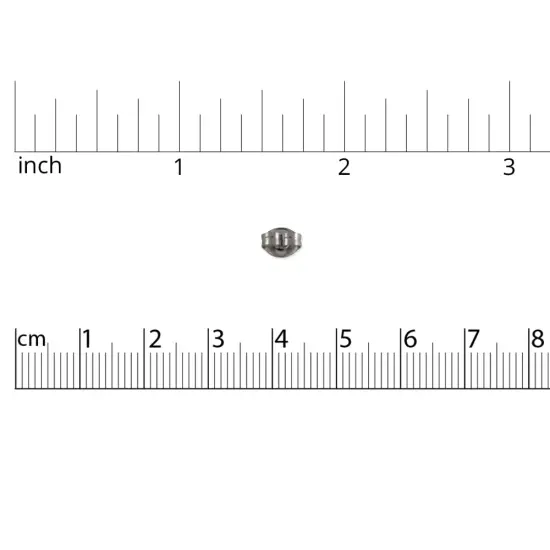 Standard Earring Backs Surgical Stainless Steel (Package of 10) {2}