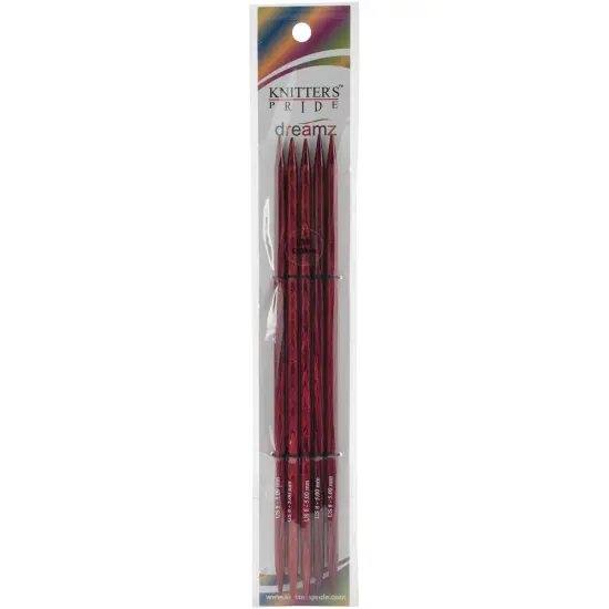 KnitPro-Dreamz Double Pointed Needles 8"-Size 8/5mm {1}