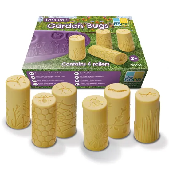 Let's Roll, Garden Bugs Rollers, Set of 6 {1}