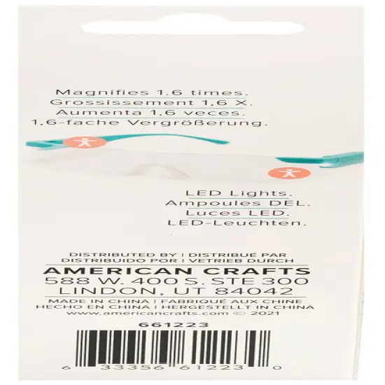We R Comfort Craft Magnifying Glasses-Clear/Teal {4}