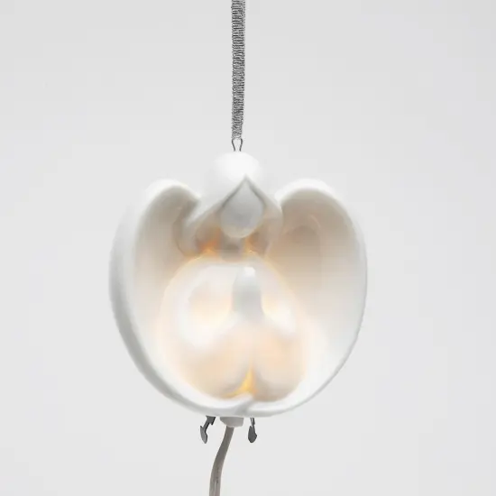 Ceramic Angel Praying Light Cover Ornament, Home Décor, Religious Décor, Religious Gift, Church Décor, Baptism Gift {3}