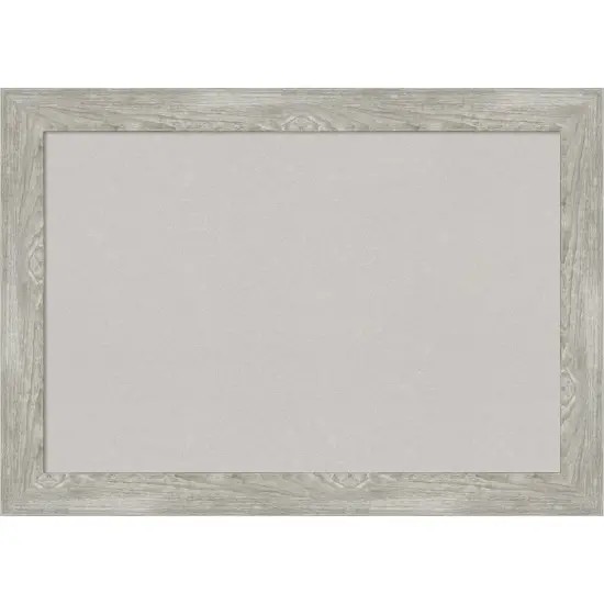 Dove Greywash Narrow Framed Corkboard, Grey Cork {1}