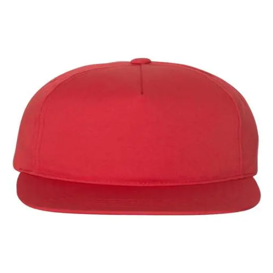 YP Classics&reg; 5 Panel Structured Snapback Cap Maroon {4}