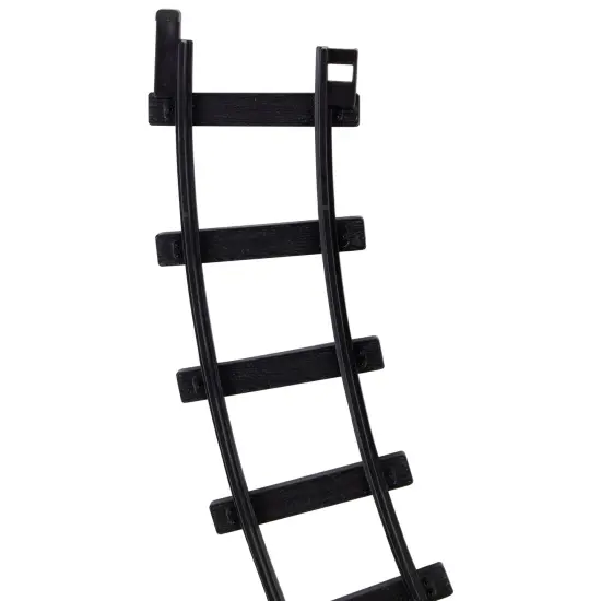 Northlight Replacement Christmas Train Set Track Pieces - Black - Pack of 12 {6}