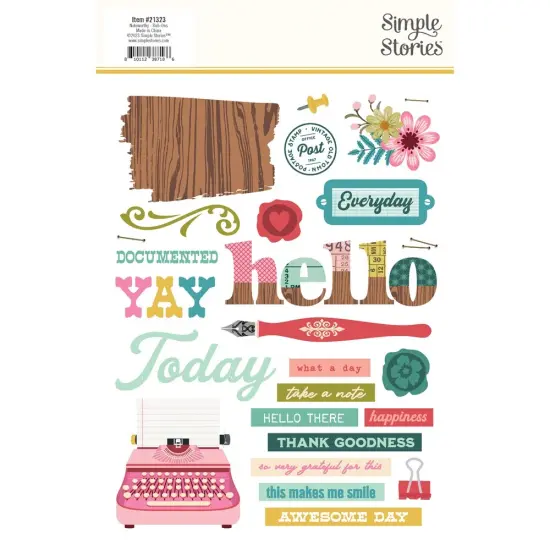 Noteworthy Rub-Ons 6"X8"-2/Pkg {3}