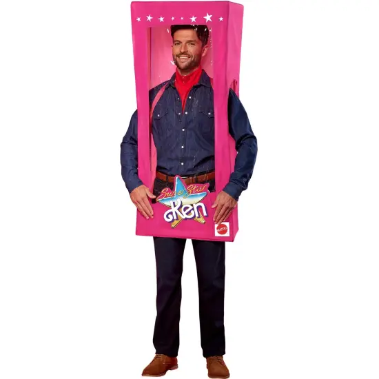 Barbie Ken Box Adult Costume | One Size {1}