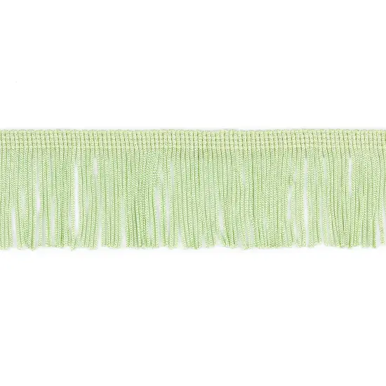5 Yards of 2" Chainette Fringe Trim | 5 yard cut Celadon {1}