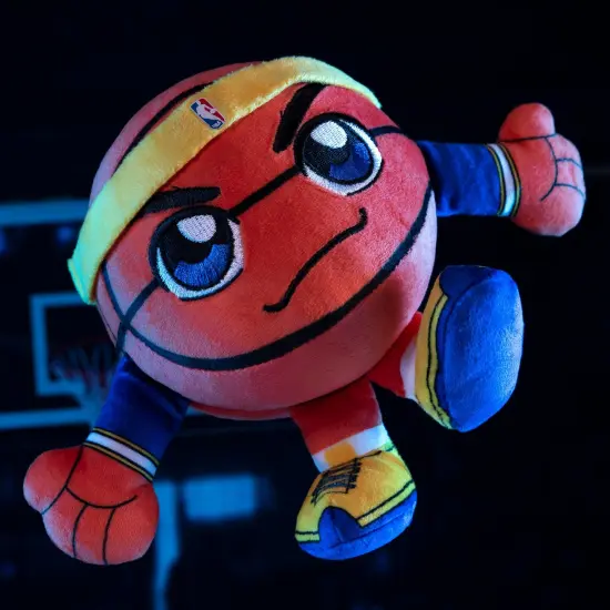 Bleacher Creatures Golden State Warriors 8" Kuricha Basketball Sitting Plush {2}