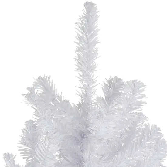 Northlight Medium Canadian Pine Artificial Christmas Tree - 4' - White - Unlit {3}