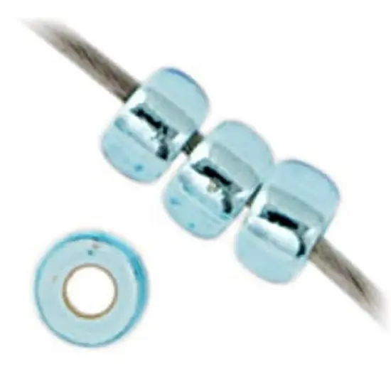 Miyuki 250g Silverlined Round Rocailles Seed Beads, 11/0 Aqua #18 {2}