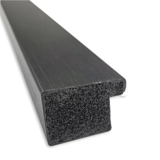 Grace Narrow Framed Corkboard, White Cork Metallic Black {2}