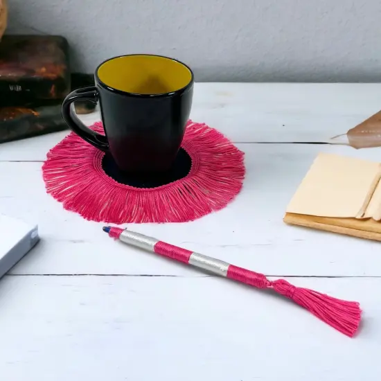 20 yards of 2" Stretch Chainette Fringe Trim | 20 yard cut Hot Pink {6}