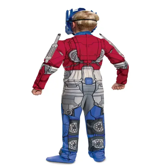 Kid's Transformers Muscle Optimus Prime Costume Size 4-6 {2}
