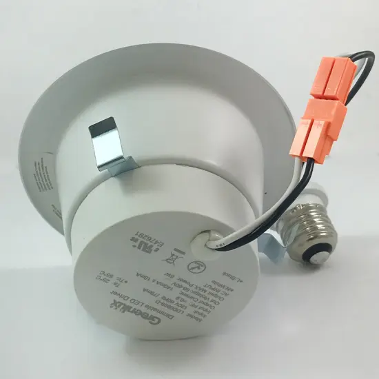 High Quality 4 inch Recessed LED 9W 2700K Downlight Kit - 65w equiv. White {3}