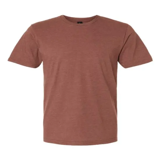 Gildan&reg; Softstyle Crewneck Short Sleeve CVC T-Shirt Cocoa Mist {2}
