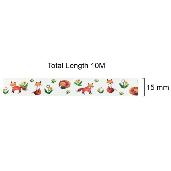 Wrapables Washi Masking Tape Foxes {3}