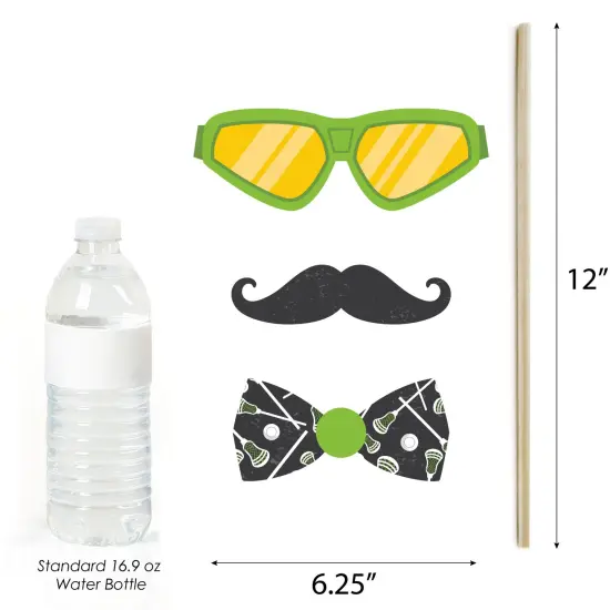 Big Dot of Happiness Lax to the Max Lacrosse Party Photo Booth Props Kit 20 Count {6}
