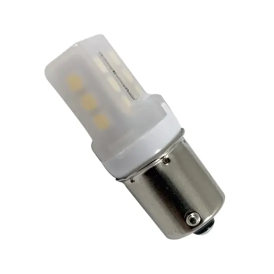 BulbAmerica 1156 LED 3W 300Lm DC 10-30V 2700K White Bulb {4}