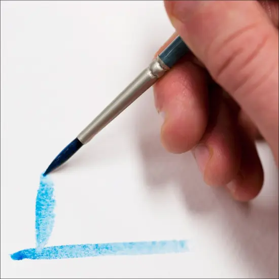 Creative Mark Mimik Professional Watercolor Brushes - Script Liner # 8 - Synthetic Squirrel Hair - Natural Bristle Artist Brushes for Watercolors, Gouache & Acrylics - Imitates Natural Squirrel and Sable Hair {7}