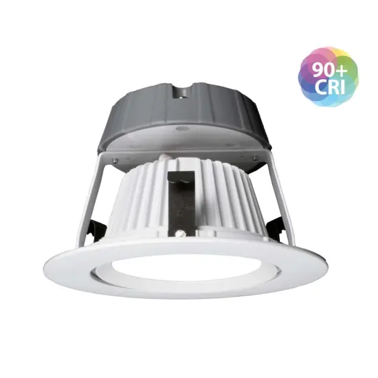 DCG Series 4 in. White Gimbal LED Recessed Downlight, 5000K Natural Light {3}