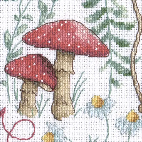 Dimensions Counted Cross Stitch Kit 16" Long-Woodland Magic Stocking {4}