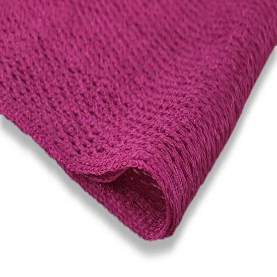 Open Weave Metallic Rayon Shawl 64 X 22 In. {4}