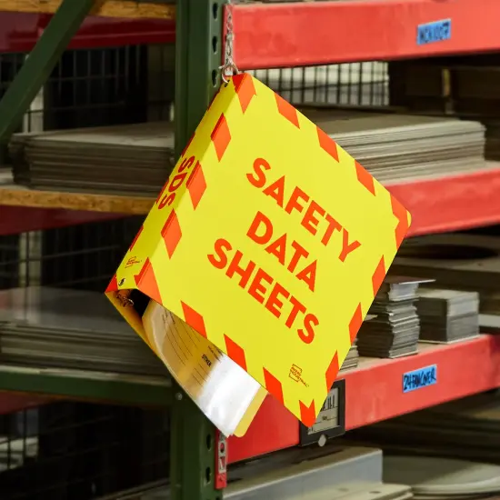 Avery UltraDuty SDS Binder with Chain, Durable Poly Binder, 2" Slant Ring, Holds 530 Sheets (77712) {4}