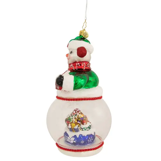 Christopher Radko Christopher Radko Chilly and Cheery Glass Christmas Ornament 1021014 Green {4}