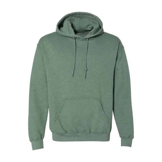 Gildan&reg; Heavy Blend Long Sleeve Hooded Sweatshirt Htr sport dark green {1}