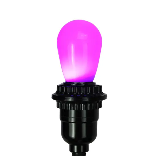 Northlight Opaque LED S14 Edison Style Christmas Replacement Bulbs - Multicolor - Pack of 25 {6}