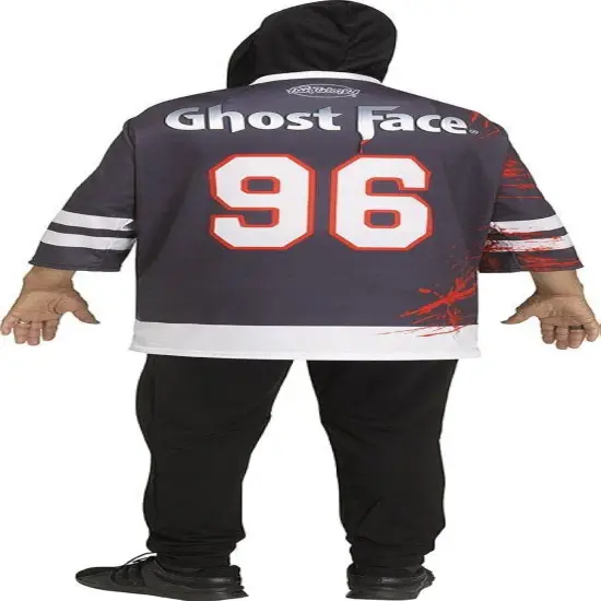 Ghost Face Horror Jersey and Mask Adult Costume | One Size {4}